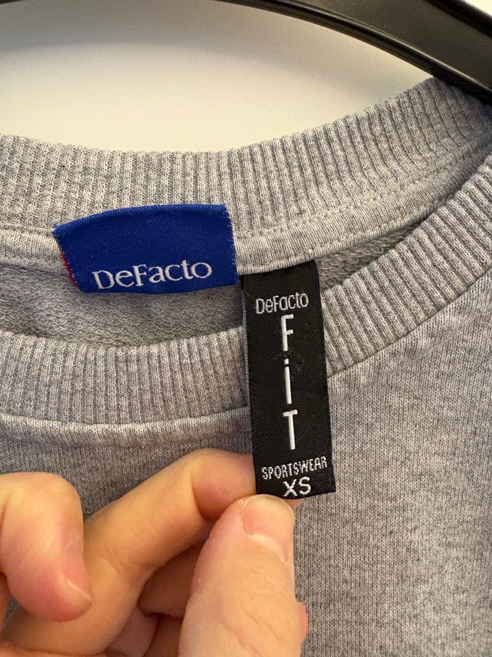 Gri NBA Baskılı Kadın Sweatshirt - Görsel 2