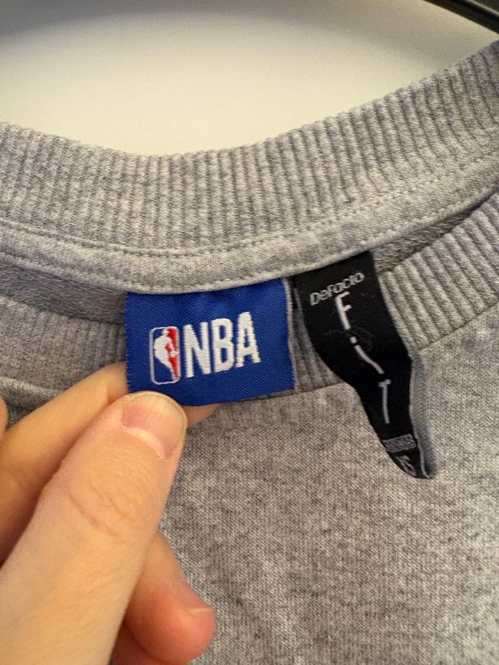 Gri NBA Baskılı Kadın Sweatshirt - Görsel 3