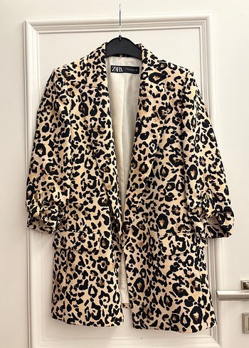 ZARA - Leopar BLAZER CEKET