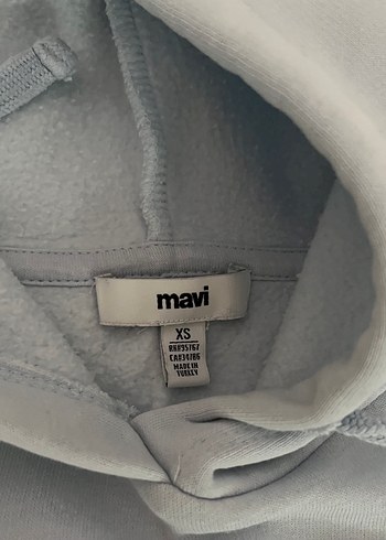 Mavi kadın orijinal Sweatshirt - Görsel 5