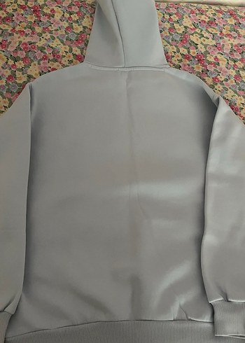 Mavi kadın orijinal Sweatshirt - Görsel 7