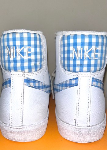 Nike kadın orijinal blazer ayakkabı - Görsel 9