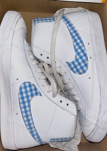 Nike kadın orijinal blazer ayakkabı - Görsel 6