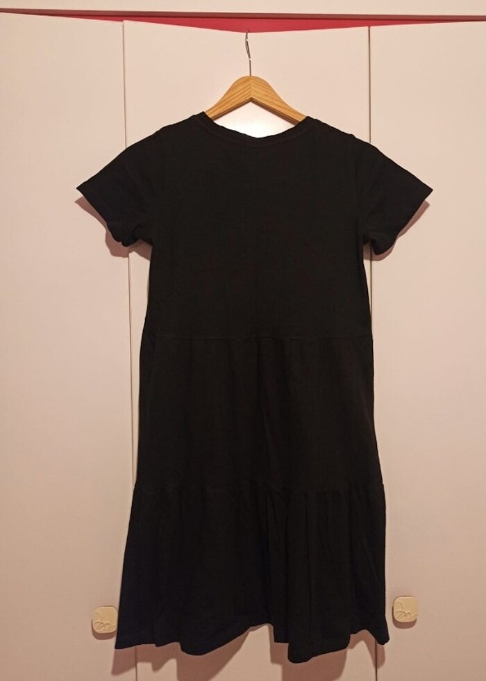 Mudo siyah dizde elbise - Görsel 2