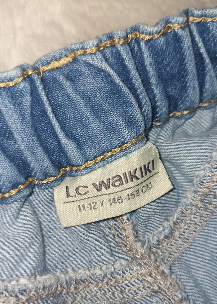 LCW Kız çocuk bol paça pantolon - Görsel 4