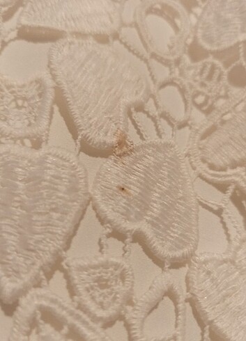 H&M Kız çocuk beyaz elbise - Görsel 7