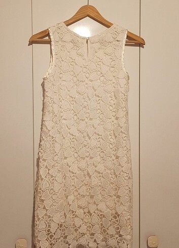 H&M H&M Kız çocuk beyaz elbise