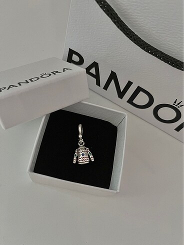 Pandora orijinal gümüş charm - Görsel 2