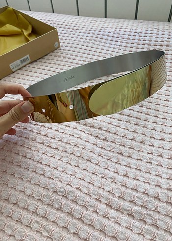 Altın Renkli Metal Kadın Kemer