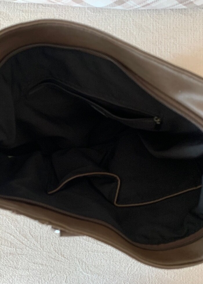 Vintage Çanta Kahverengi - Görsel 4