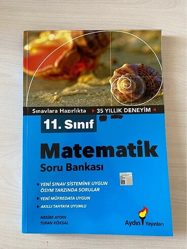 Aydın yayınları 11. Sınıf matematik soru bankası