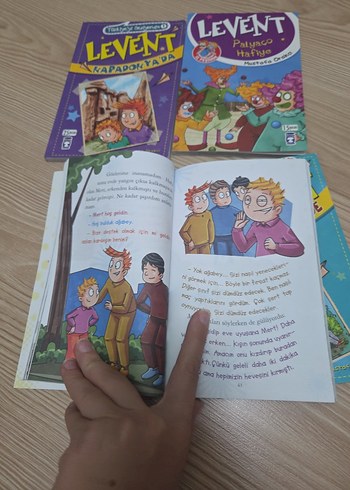  Levent Çocuk Kitapları Seti - 4 Kitap