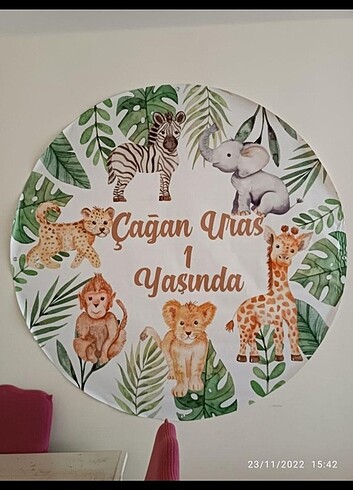 Safari afiş branda