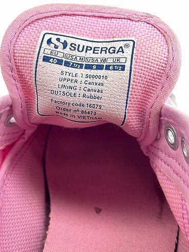 40 Beden pembe Renk Superga Spor Ayakkabı %70 İndirimli.