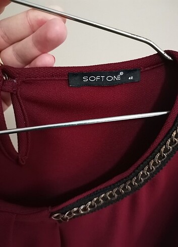42 Beden bordo Renk Bordo elbise