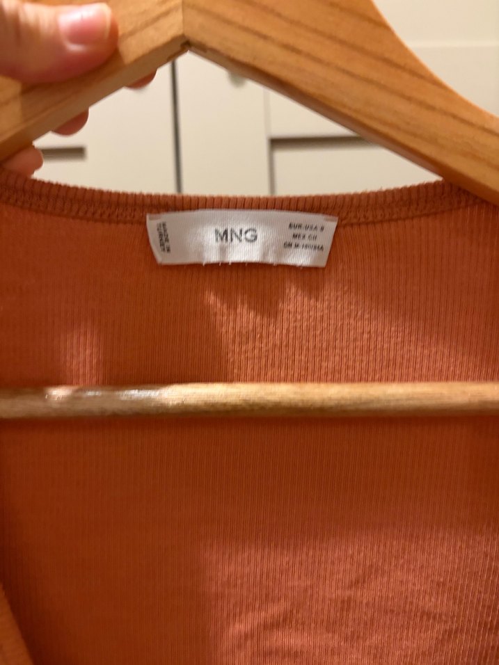 Bej Uzun Kollu Mini Atletik Üst - Görsel 4