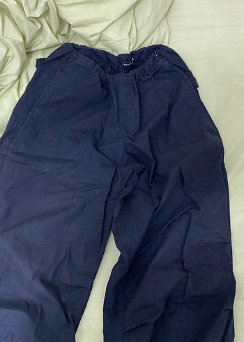 32 Beden Siyah Rahat Kesim Kadın Kumaş Pantolon