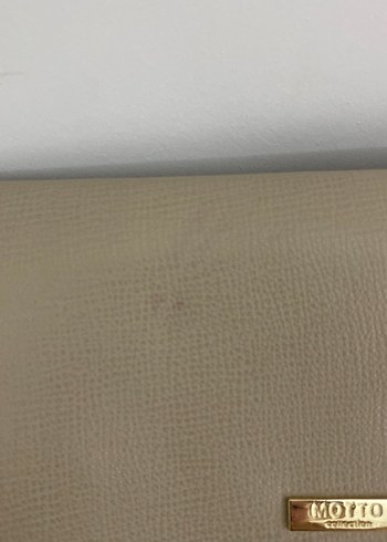  Beden Bej Deri Tokalı Kadın Çanta