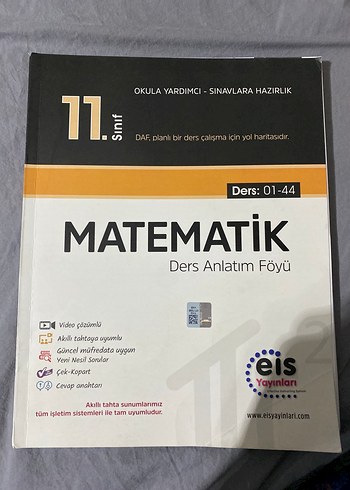 11. Sınıf Matematik Ders Anlatım Föyü