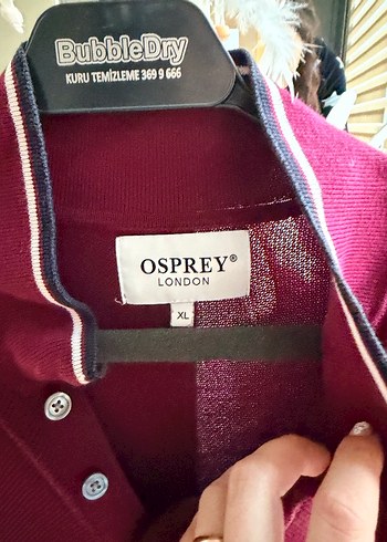 Bordo Düğmeli Erkek Polo Tişört - Görsel 2