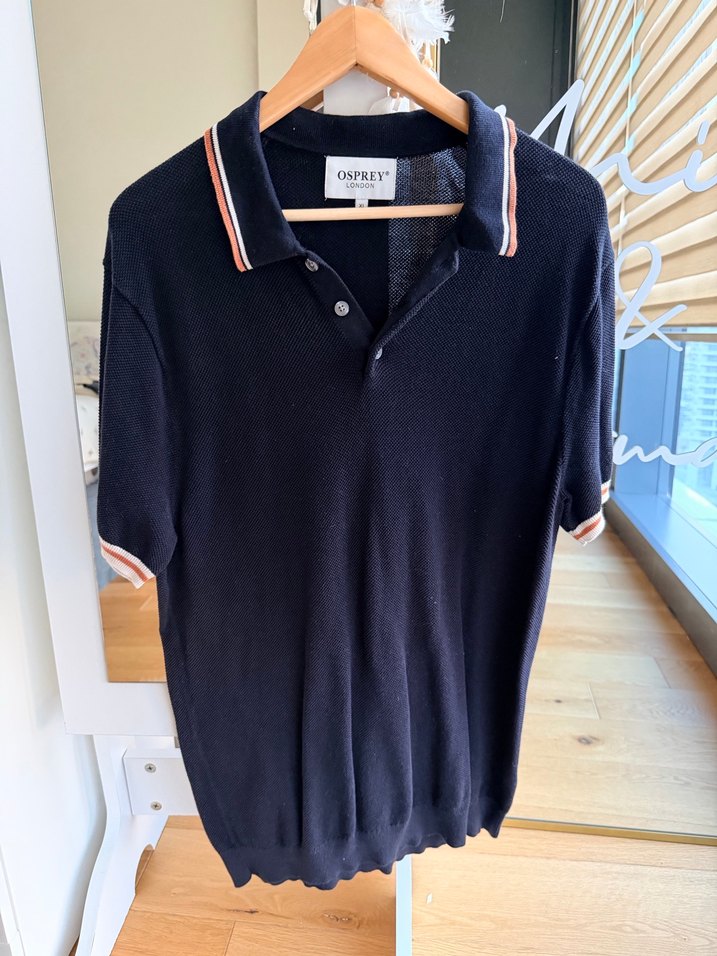 Bordo Düğmeli Erkek Polo Tişört - Görsel 4