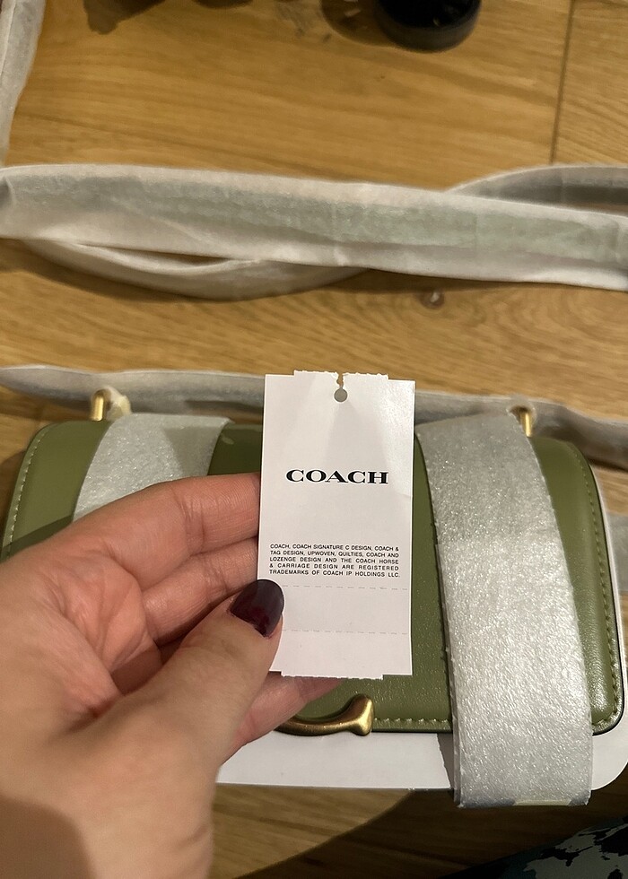 Coach orjinal çanta - Görsel 3