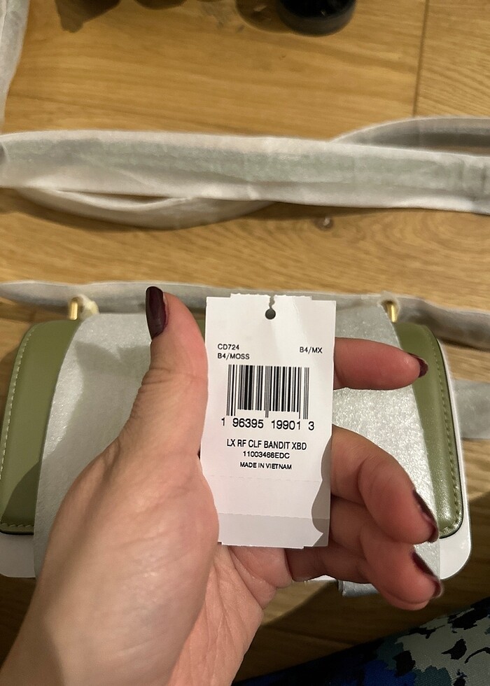 Coach orjinal çanta - Görsel 4