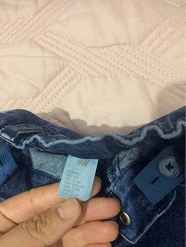 24-36 Ay Beden mavi Renk Çocuk kot pantolon