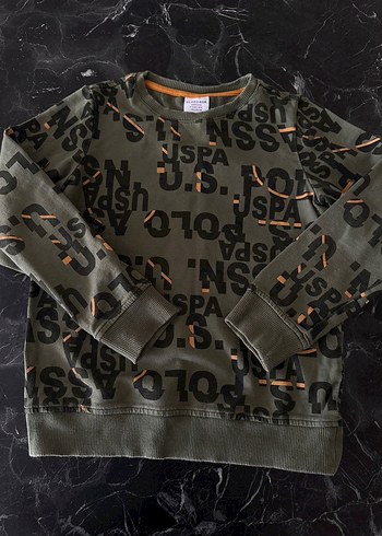 Erkek Çocuk Baskılı Uzun Kollu Sweatshirt