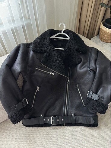 #zara Kadın Biker Mont