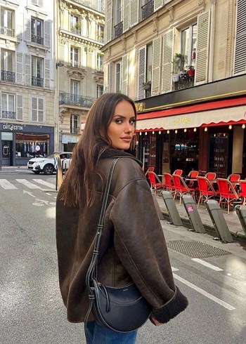 Zara Zara viral Pelüş yaka ceket