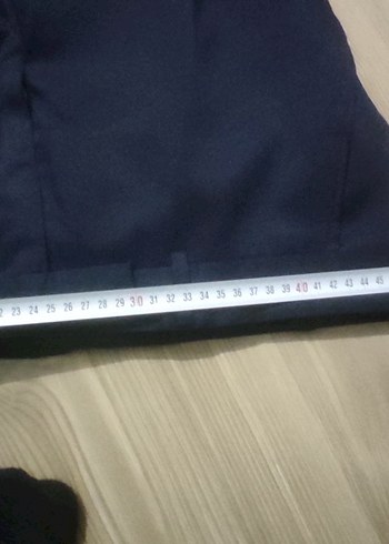 Erkek Koyu Mavi Düğmeli Ceket - Görsel 3