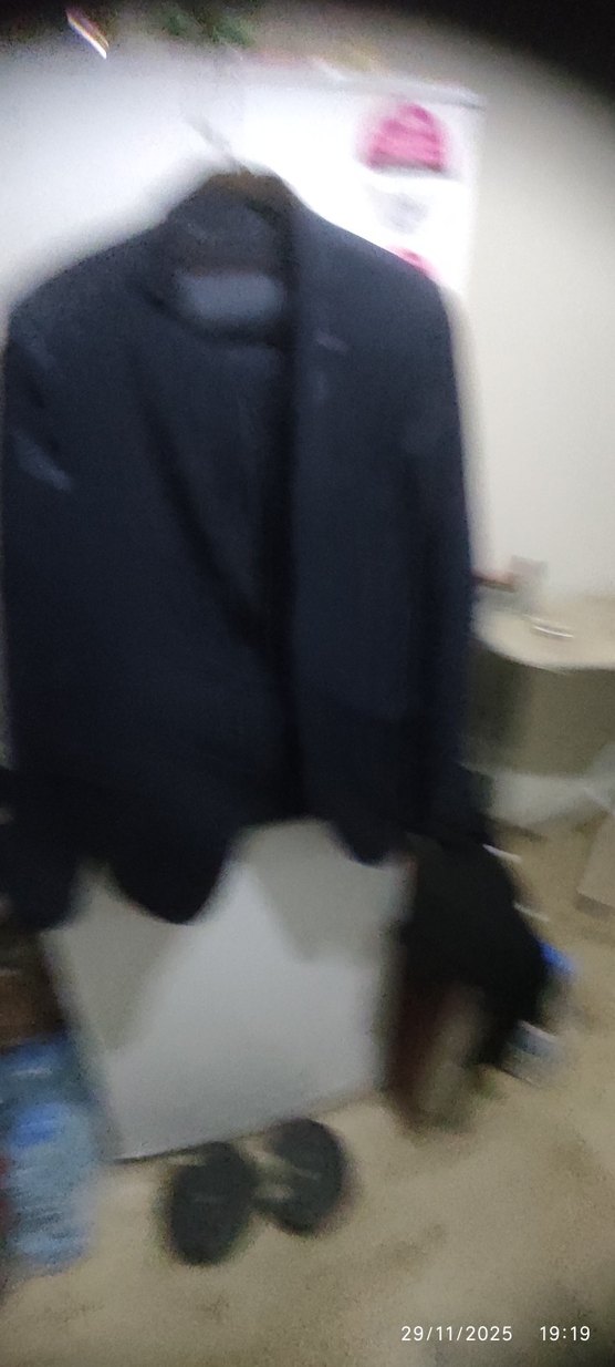 Erkek Koyu Mavi Düğmeli Ceket - Görsel 2