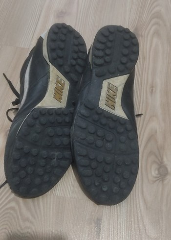 Siyah Erkek Futbol Ayakkabısı Velcro Detaylı halı saha - Görsel 3