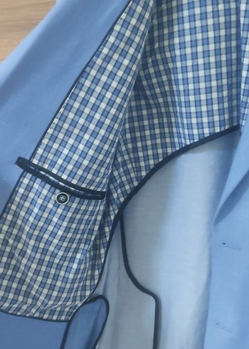 igs Mavi Erkek Takım Ceket, Normal Kesim, Düğmeli - Görsel 4