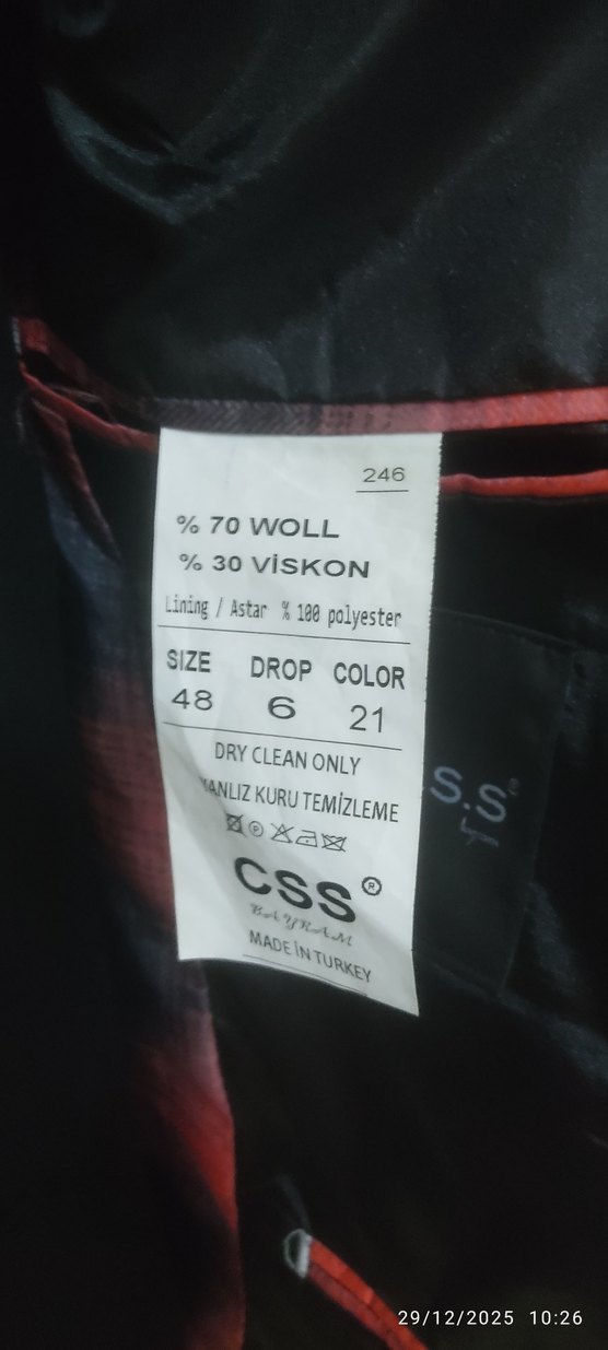 Klasik Kesim Gri Erkek Takım Elbise - Görsel 3