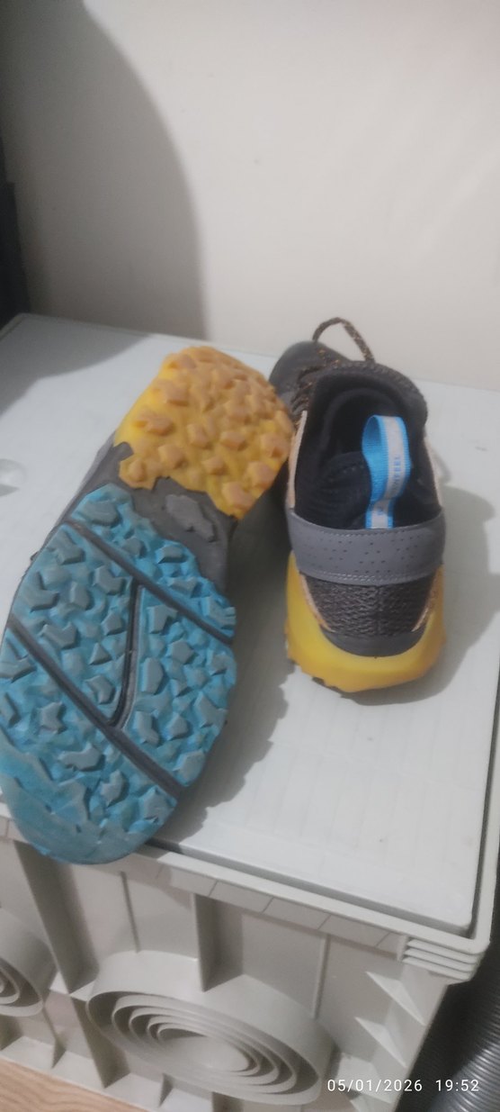 Gri Yılan Desenli Bağcıklı Basketbol yürüyüş Ayakkabısı - Görsel 3