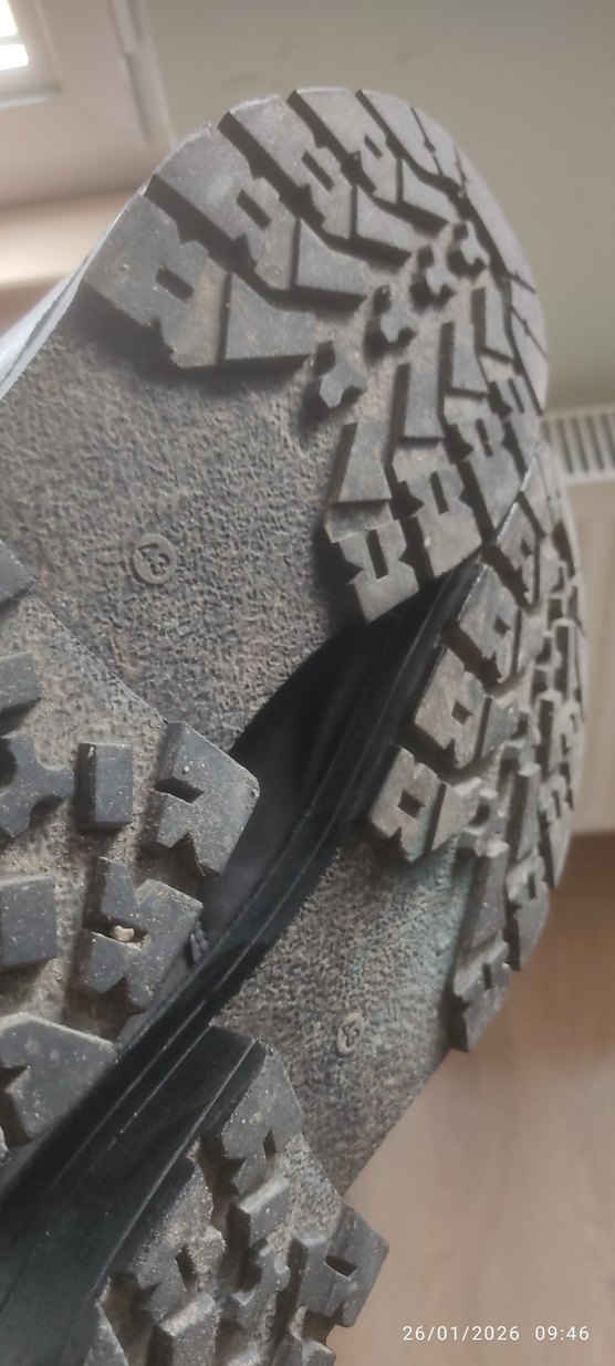 Siyah Deri Tokalı Erkek Bot - Görsel 5