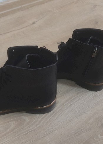 Siyah Deri Erkek Botlar Tokalı - Görsel 4