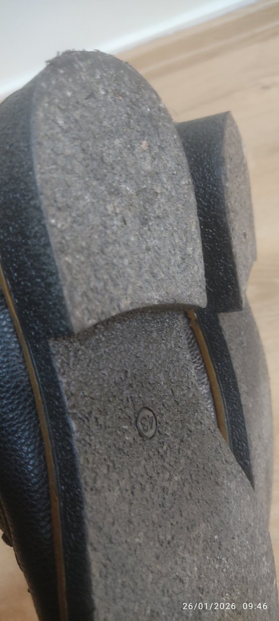 Siyah Deri Erkek Botlar Tokalı - Görsel 5