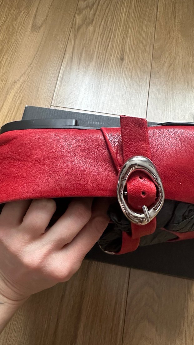 Massimo Dutti Kırmızı Ayakkabı - Görsel 3