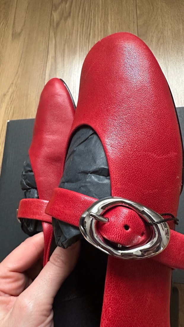 Massimo Dutti Kırmızı Ayakkabı - Görsel 4