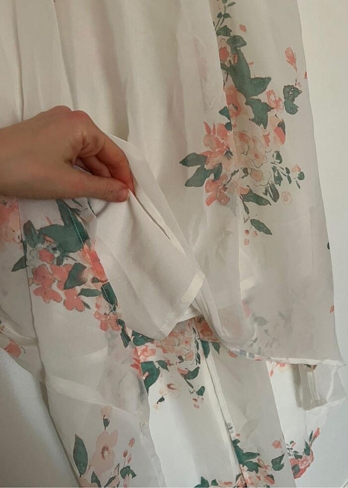 Şifon Elbise - Görsel 3