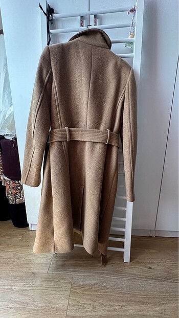 Mango Yün Kaban - Görsel 8