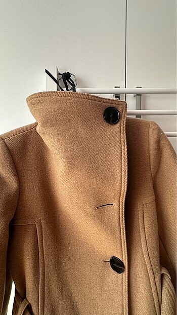 Mango Yün Kaban - Görsel 6