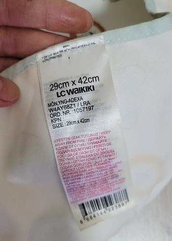 Renkli Baskılı Bebek Önlüğü - Görsel 5