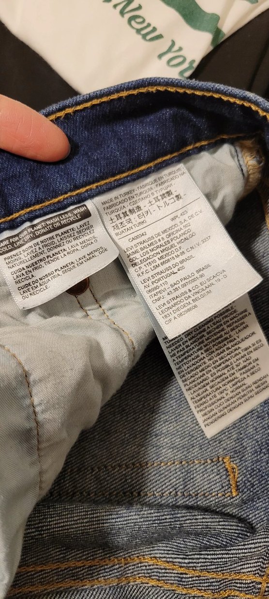 Levis 501 Düğmeli Kadın Kot Pantolon — görsel 5/11
