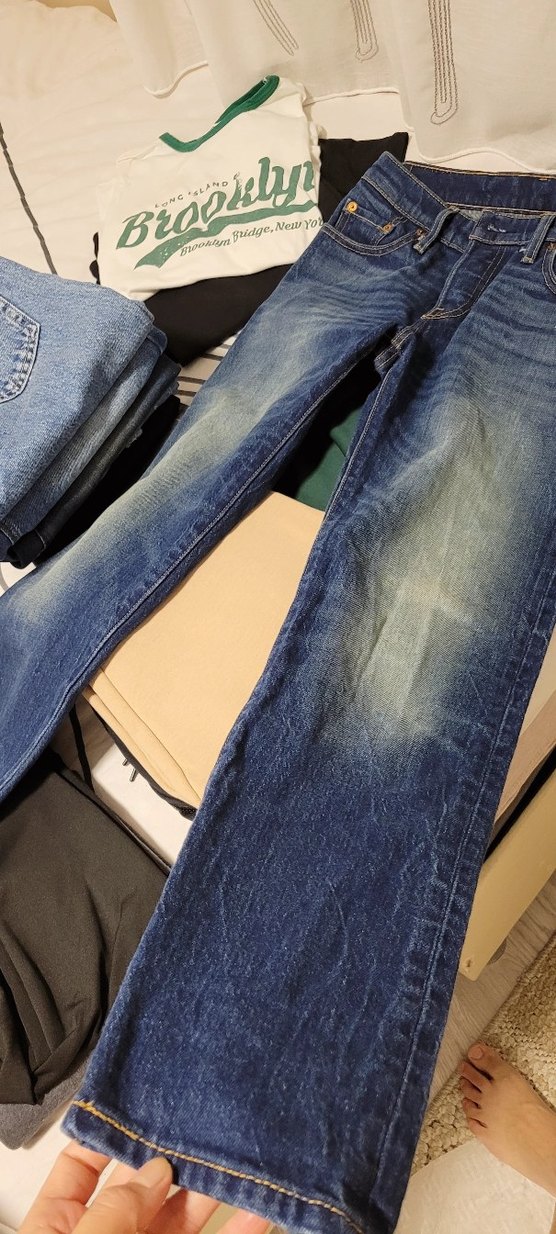 Levis 501 Düğmeli Kadın Kot Pantolon — görsel 9/11