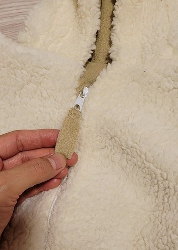 Kürklü Bej Bebek Tulumu - Görsel 3