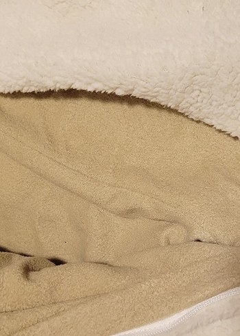 Kürklü Bej Bebek Tulumu - Görsel 7